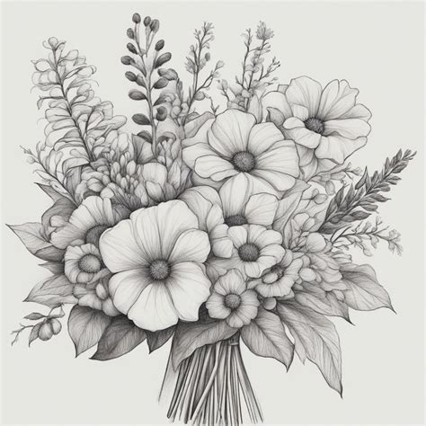 How to Draw a Bouquet of Flowers: Exploring the Art of Floral Illustration and Its Connection to the Cosmos