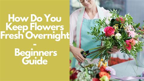 How to Keep Flowers Fresh Overnight Without Fridge: A Symphony of Nature and Nurture