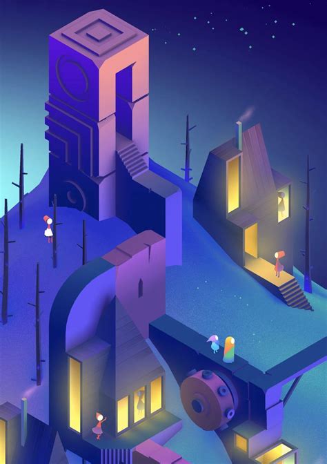 Monument Valley 2，一個充滿奇幻建築與母愛深情的解謎冒險！