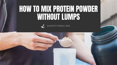 What is the best thing to mix protein powder with, and why does it sometimes feel like solving a Rubik's Cube blindfolded?