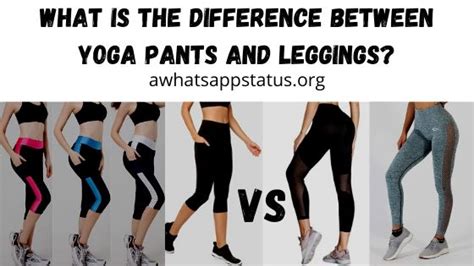 What's the Difference Between Leggings and Yoga Pants? And Why Do They Both Make You Feel Like a Superhero?