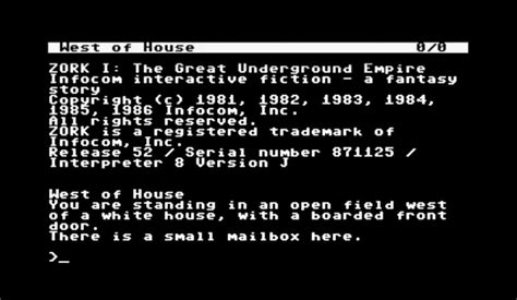 Zork: A Text-Based Adventure for Those Who Crave Nostalgia!